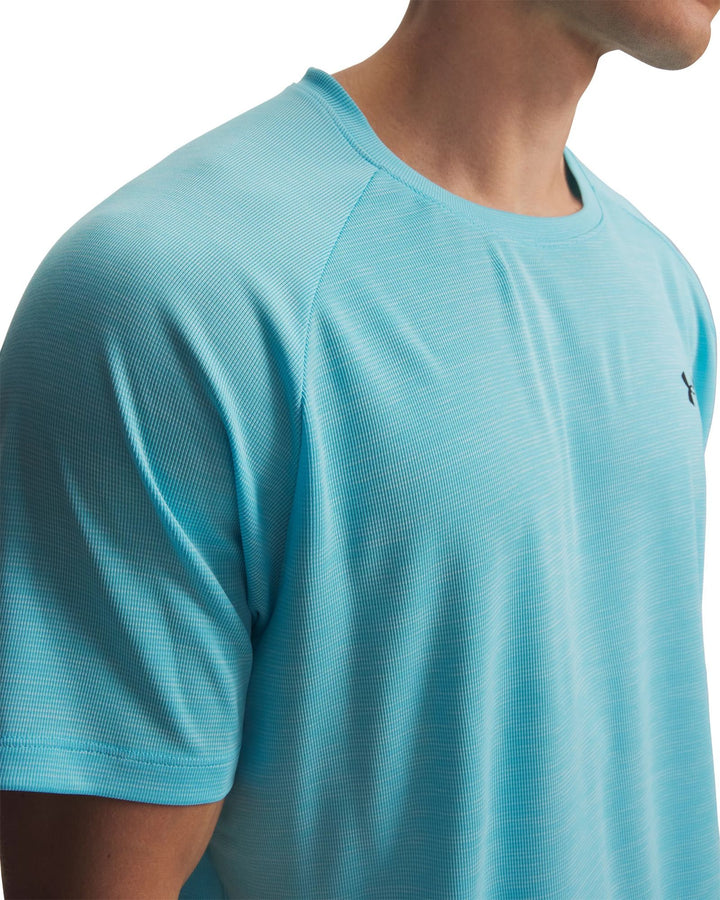 Under Armour Ua Tech Textured Ss - fresco blue