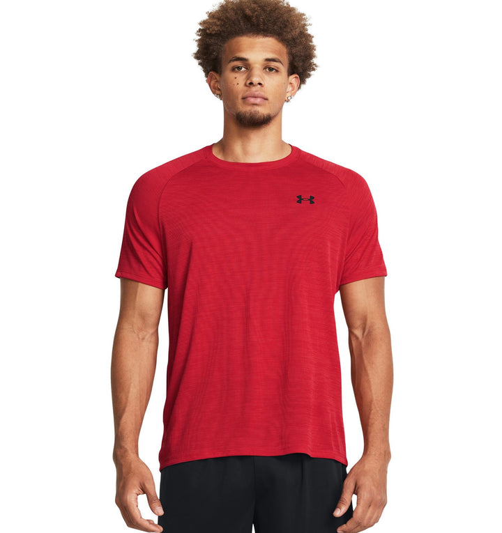 Under Armour Ua Tech Textured Ss - red
