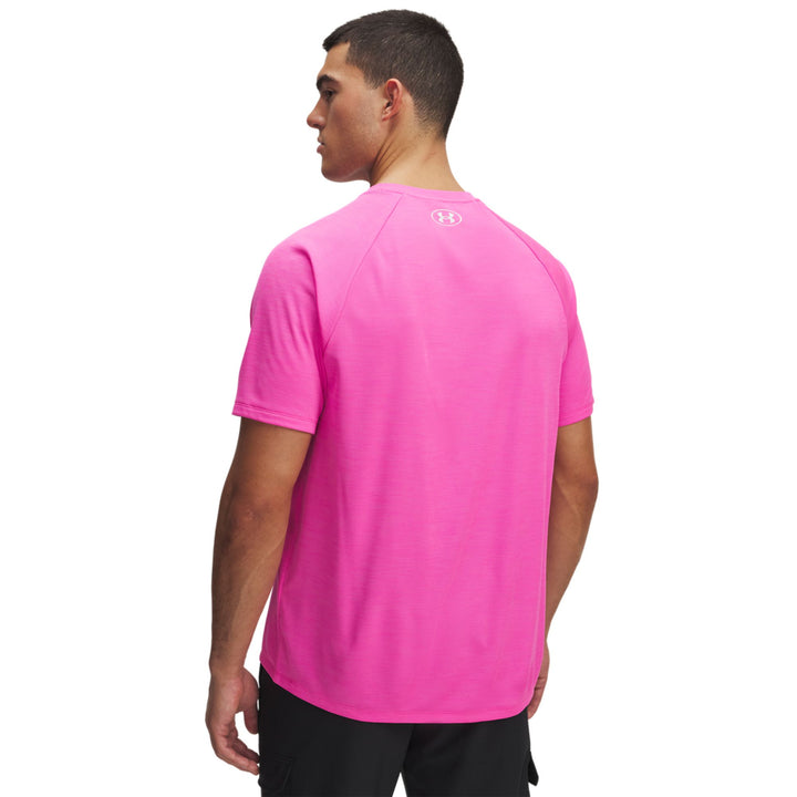 Under Armour Ua Tech Textured Ss - rebel pink