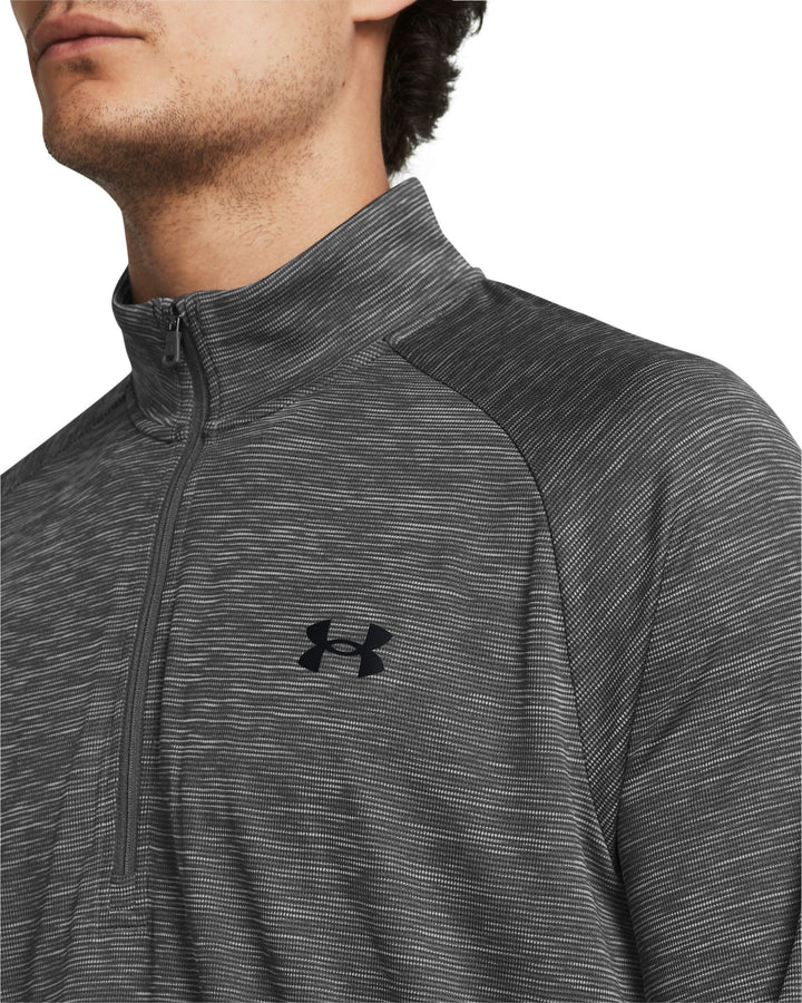 Under Armour Ua Tech Textured 1/2 Zip - castlerock