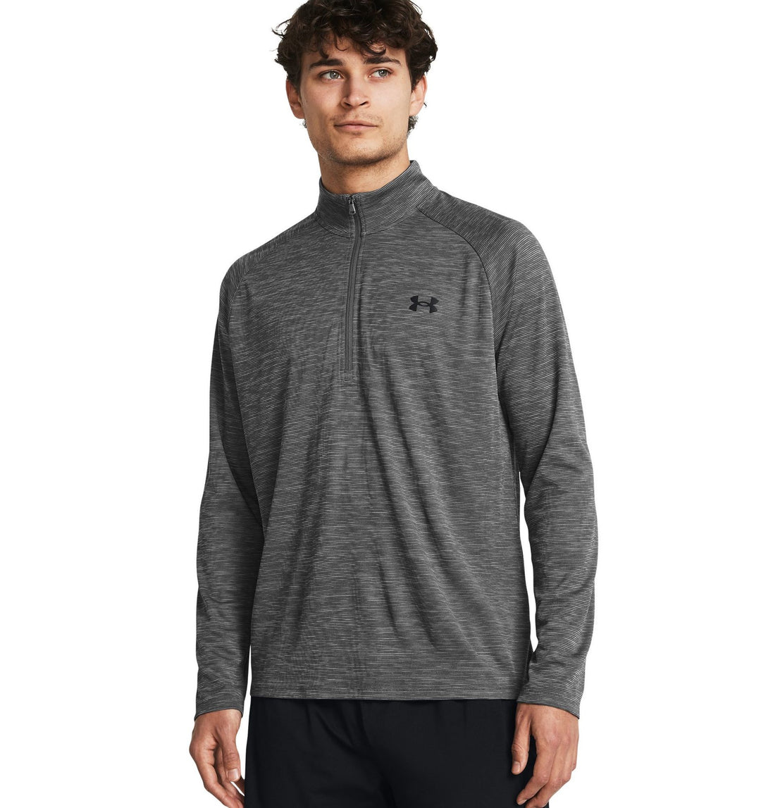 Under Armour Ua Tech Textured 1/2 Zip - castlerock