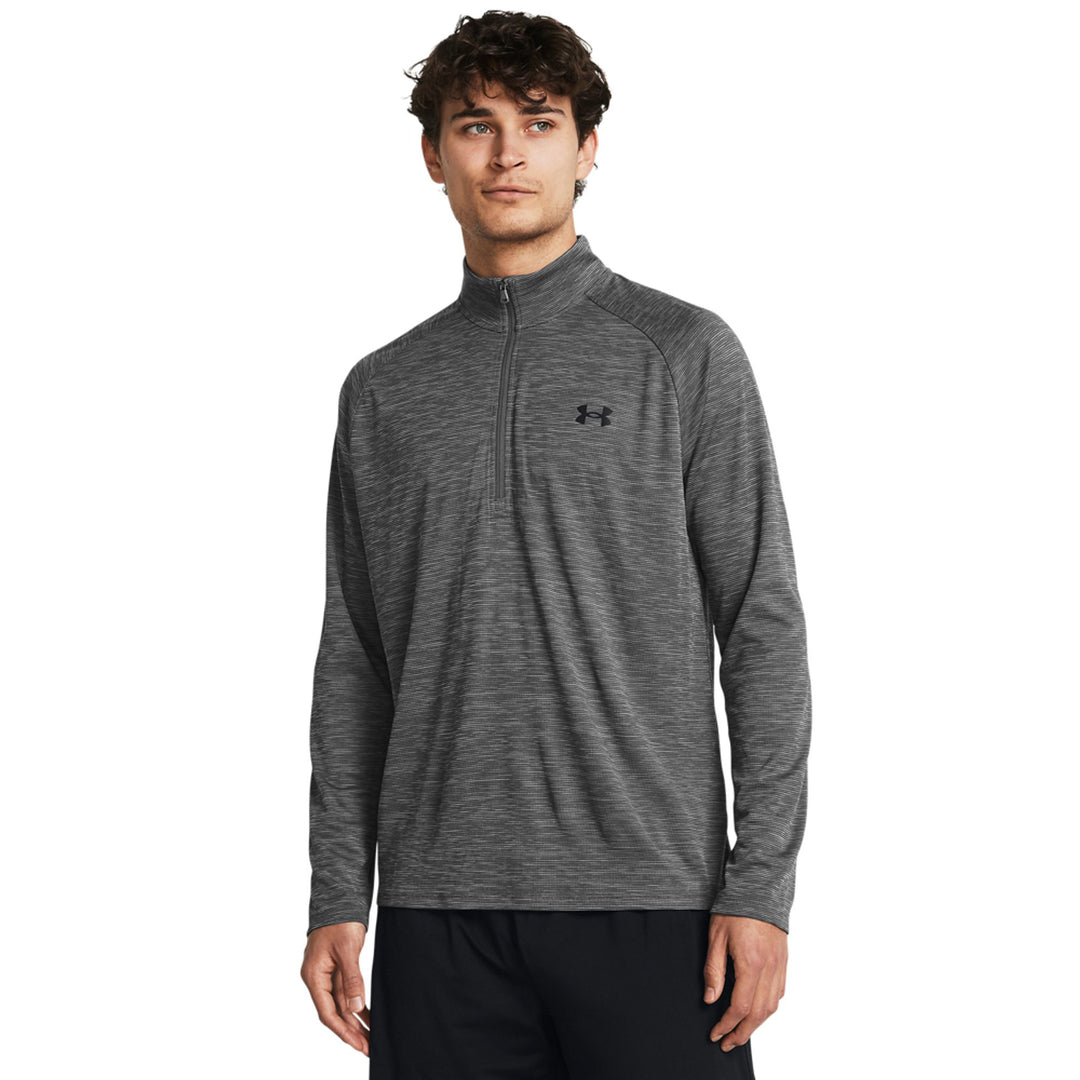 Under Armour Ua Tech Textured 1/2 Zip - castlerock