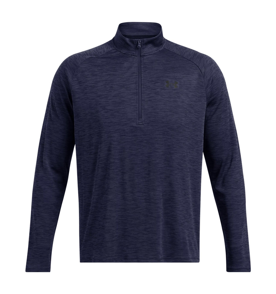 Under Armour Ua Tech Textured 1/2 Zip - midnight navy