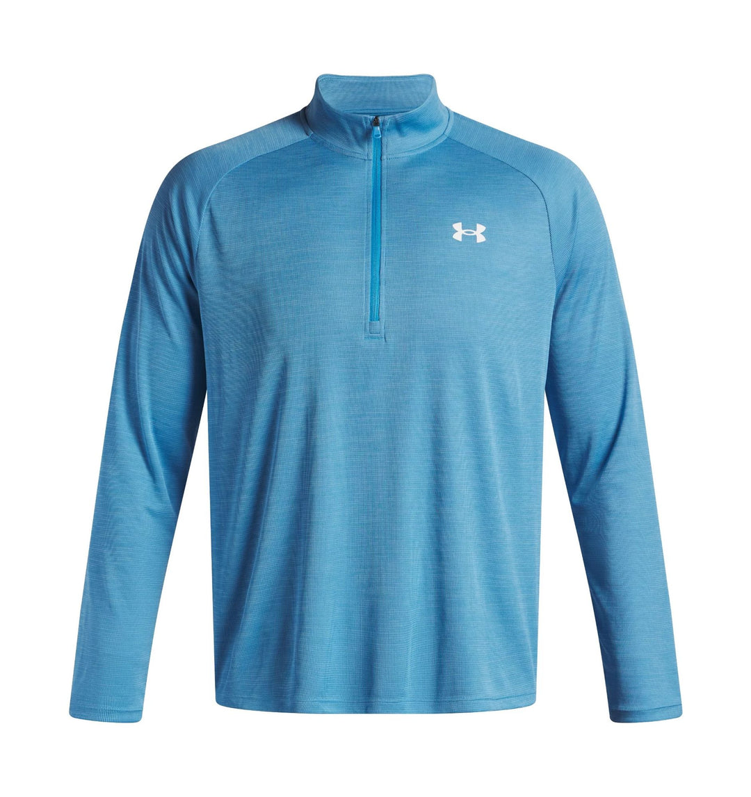 Under Armour Ua Tech Textured 1/2 Zip - ether blue