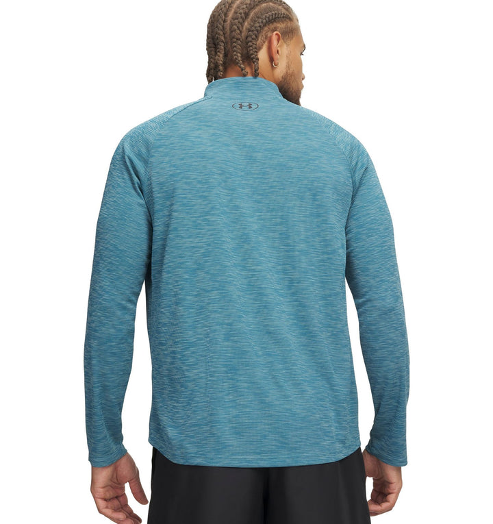 Under Armour Ua Tech Textured 1/2 Zip - boundless blue