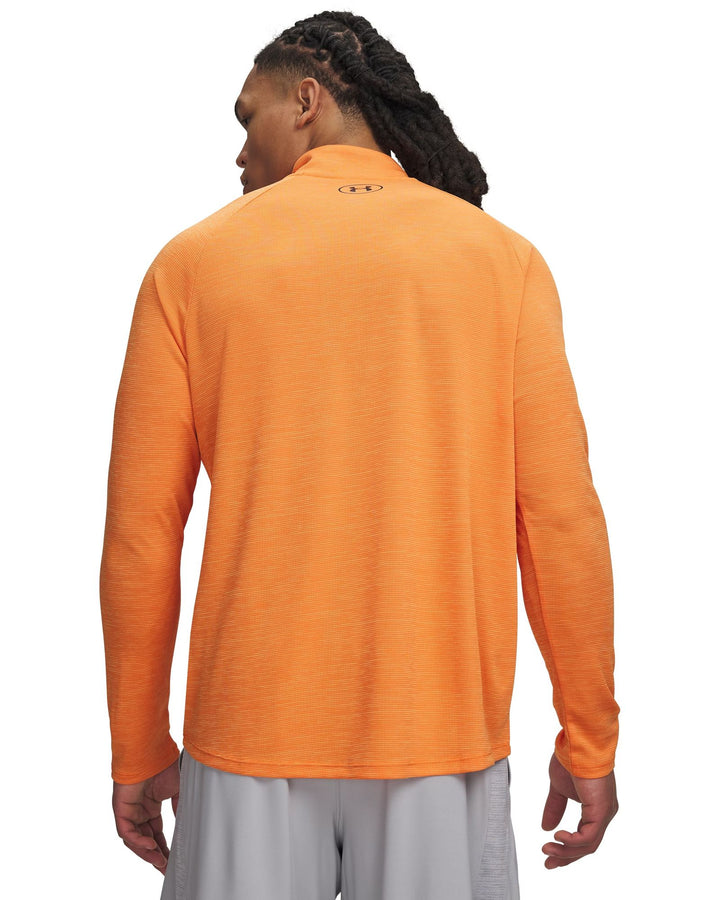 Under Armour Ua Tech Textured 1/2 Zip - outrageous orange