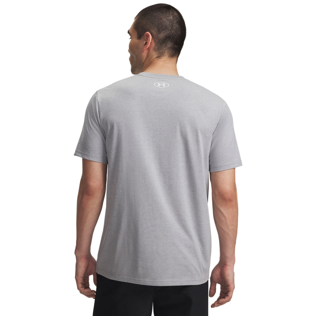 Under Armour Ua Sportstyle Logo Update Ss - steel light heather