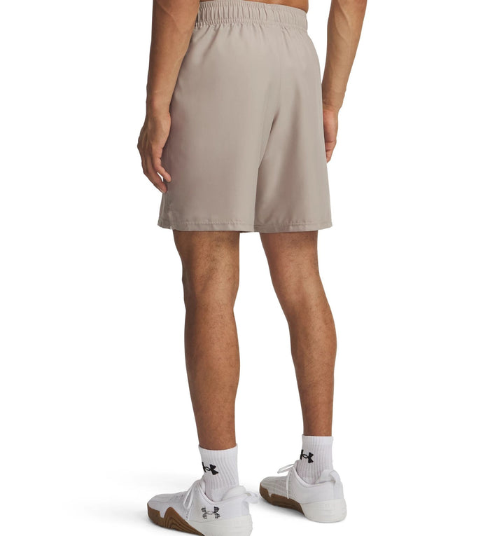 Under Armour  UA TECH WOVEN WORDMARK SHORT - TIMBERWOLF TAUPE