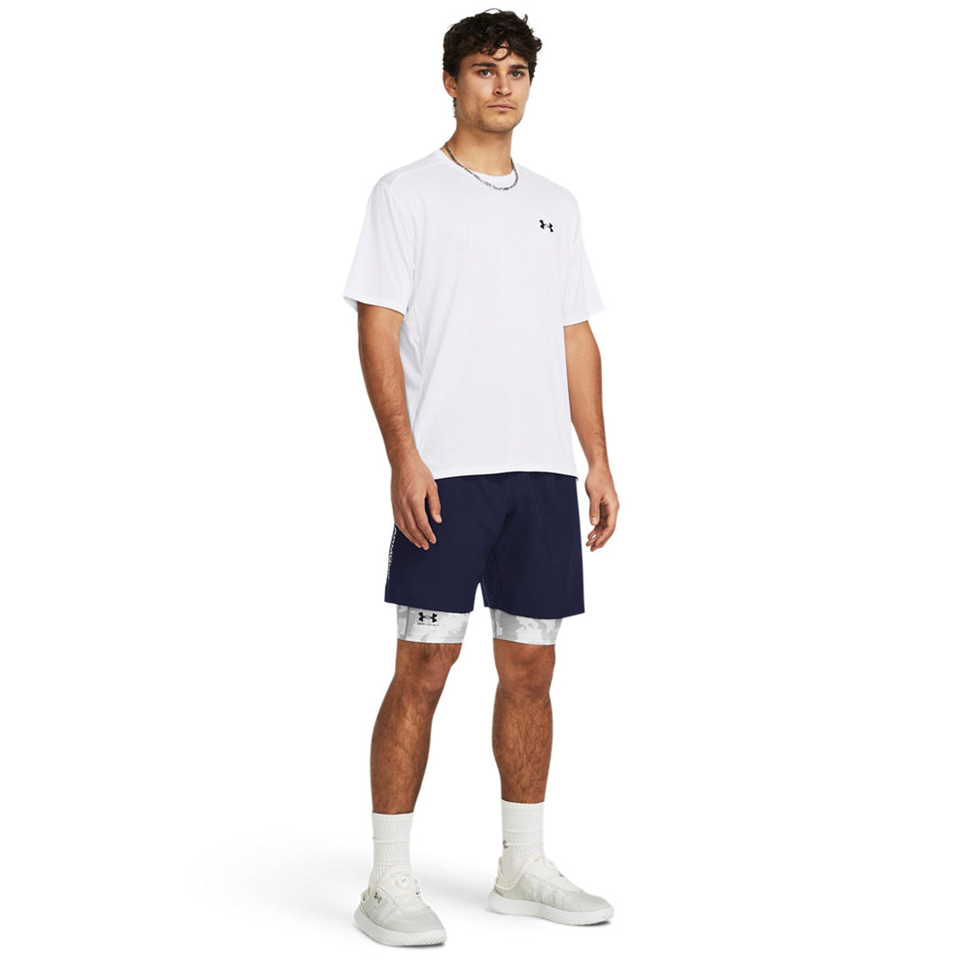 Under Armour Ua Woven Wdmk Shorts - midnight navy