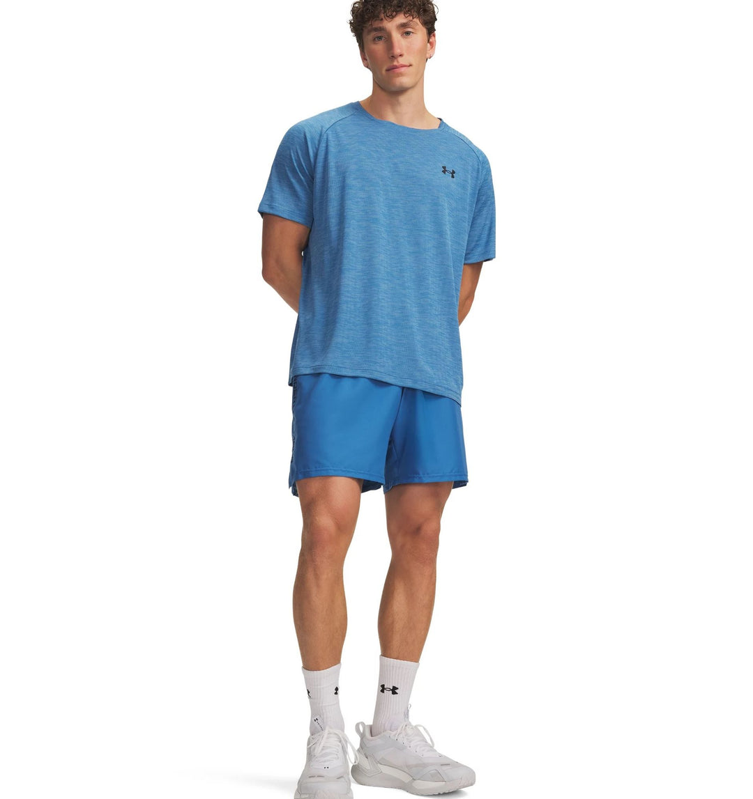Under Armour Ua Tech Woven Wordmark Short - aegean blue