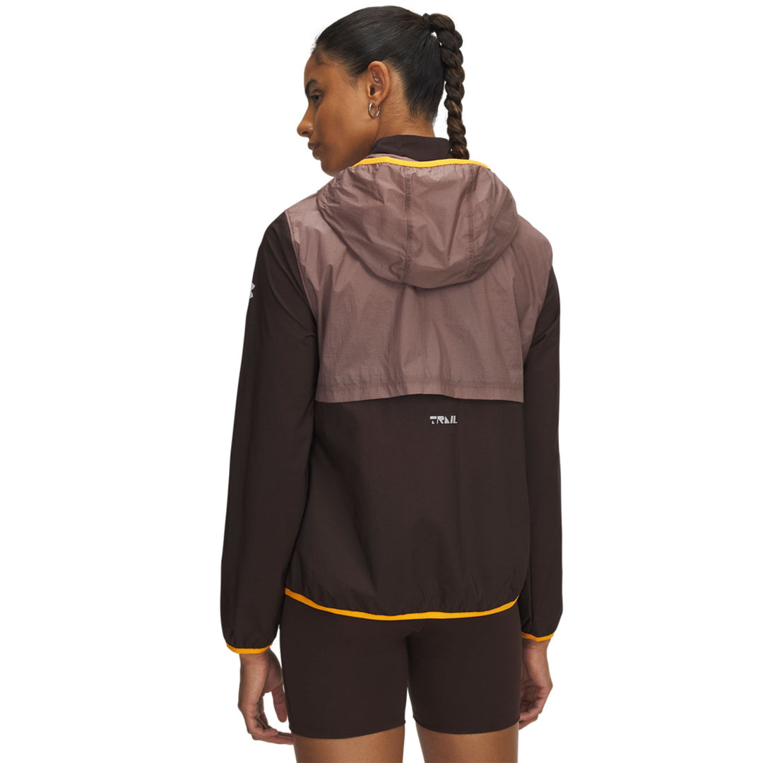 Under Armour Ua Trail Run Jacket - kona brown