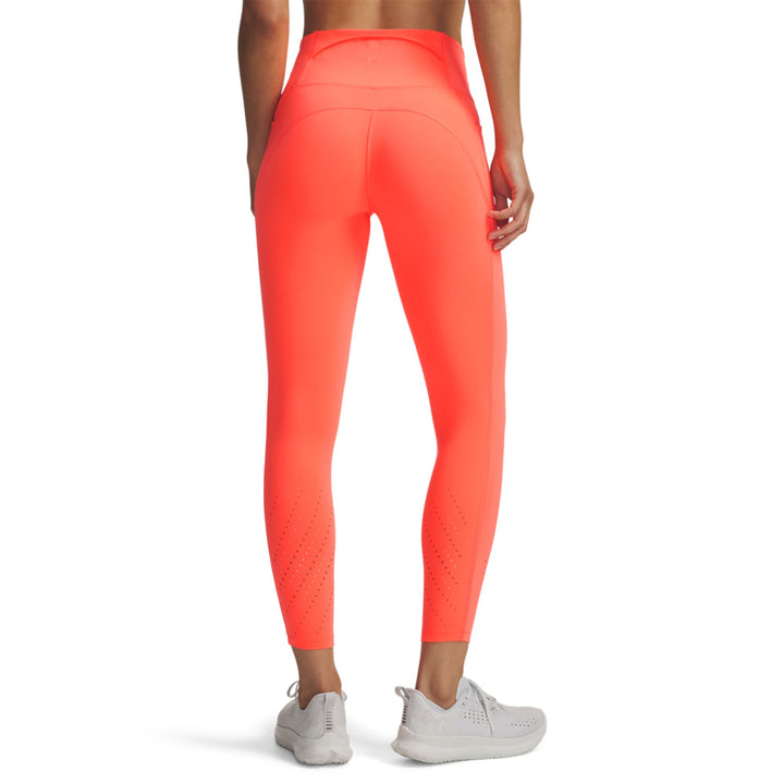 Under Armour Ua Launch Elite Ankle Tights - electric tangerine