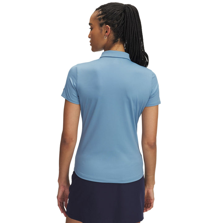 Under Armour Ua Playoff Ss Polo - blue smoke