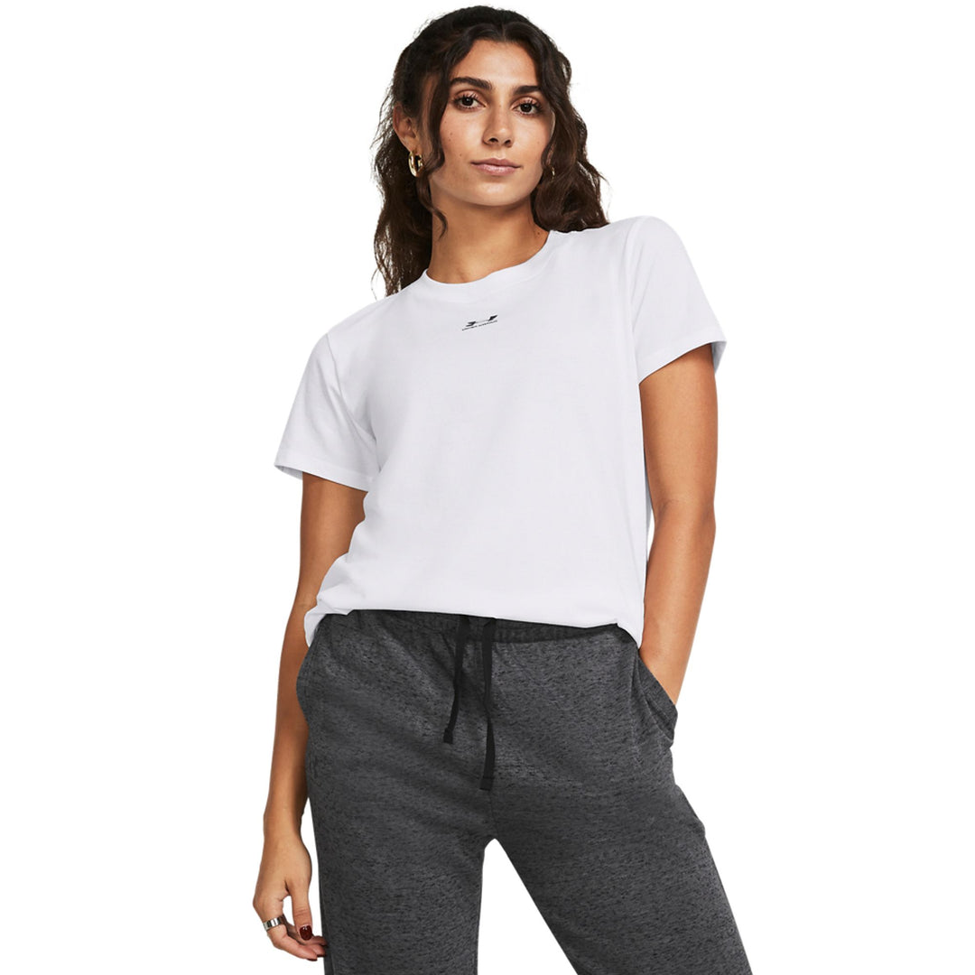 Under Armour Off Campus Core Ss - white