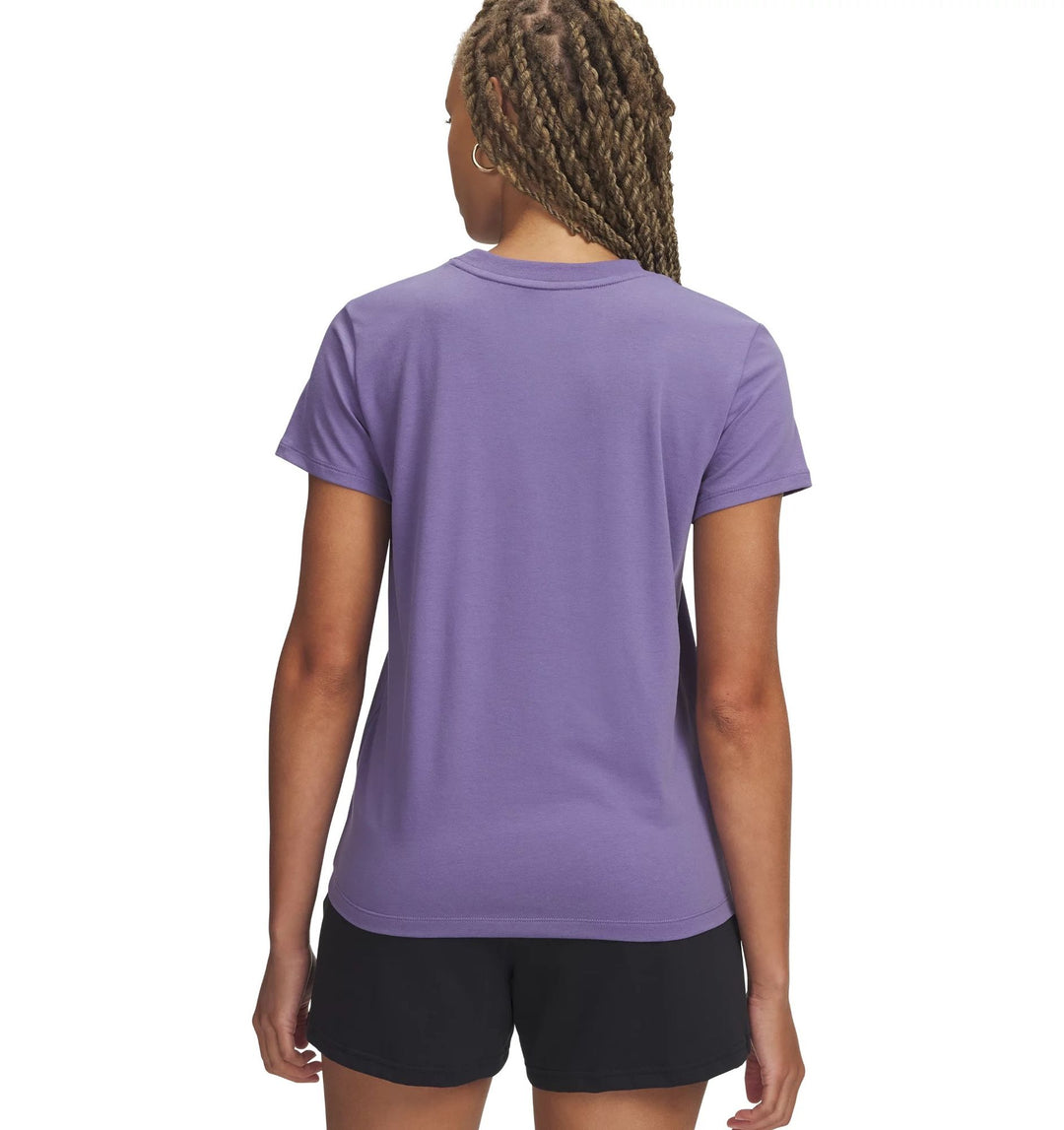 Under Armour Ua Rival Core Ss - purple luxe