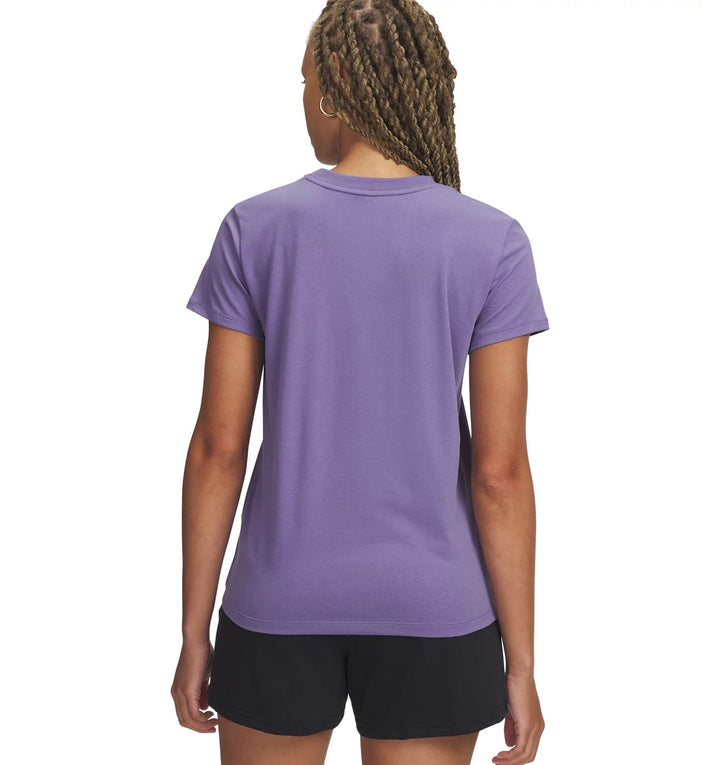 Under Armour Ua Rival Core Ss - purple luxe