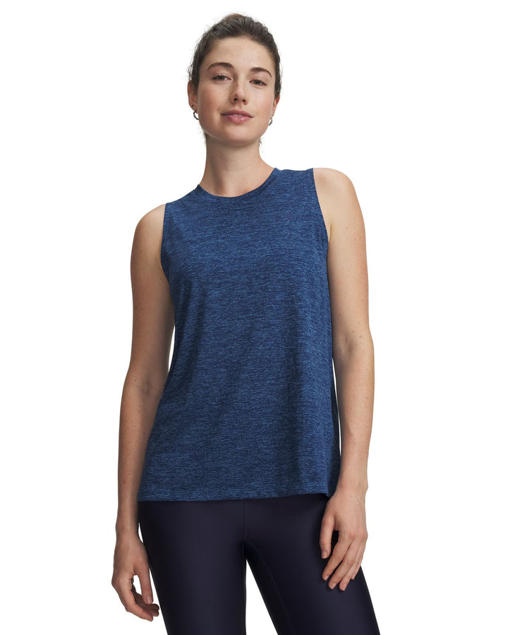 Under Armour Tech Tank Twist - aegean blue