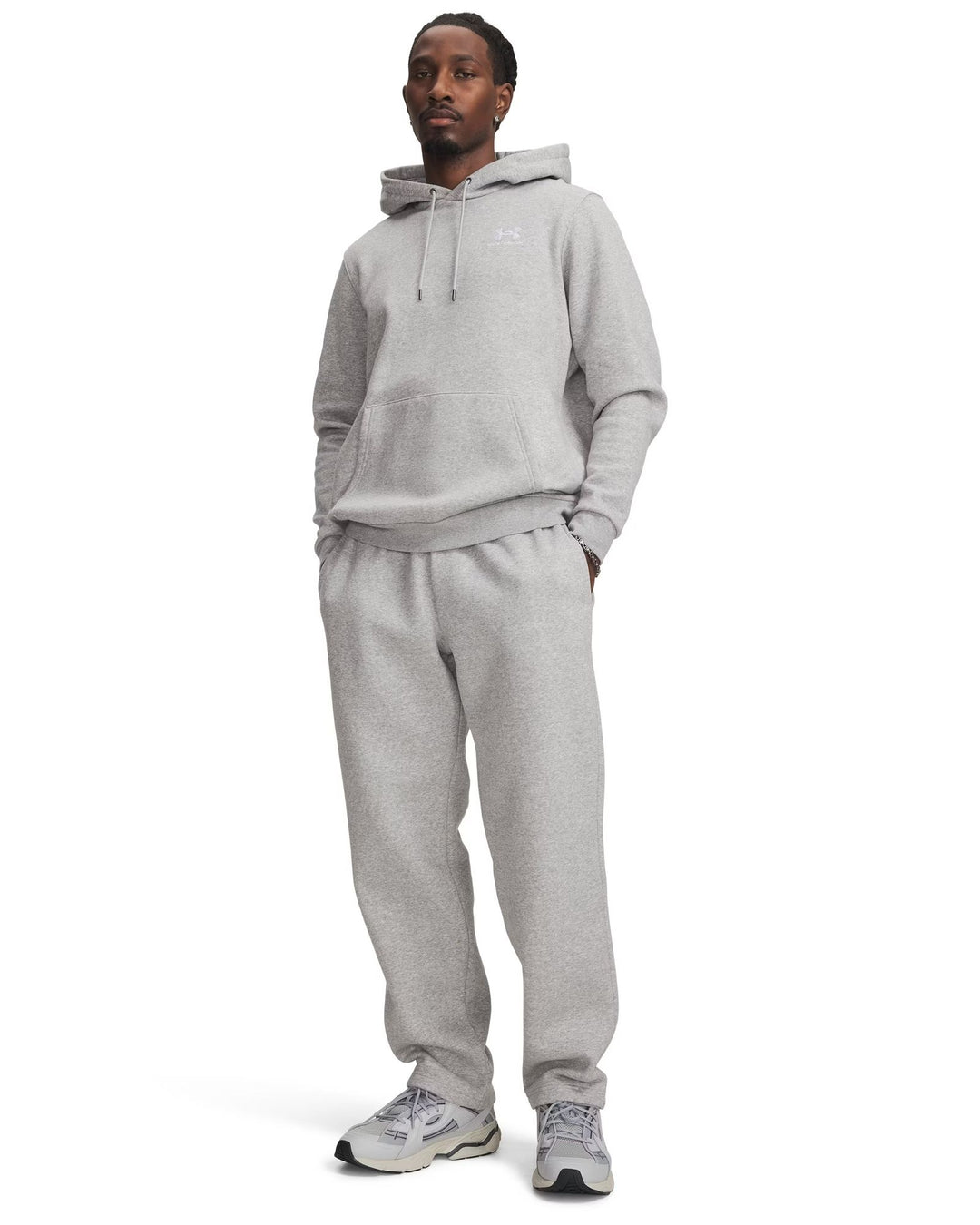 Under Armour Ua Icon Fleece Pant - mod gray full heather