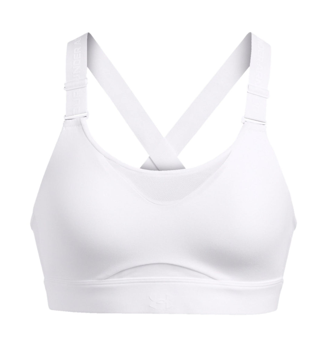 Under Armour  UA INFINITY HIGH 2.0 BRA - WHITE