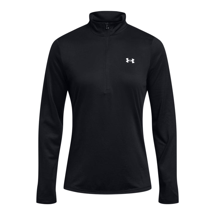 Under Armour Tech 1/2 Zip- Solid - black