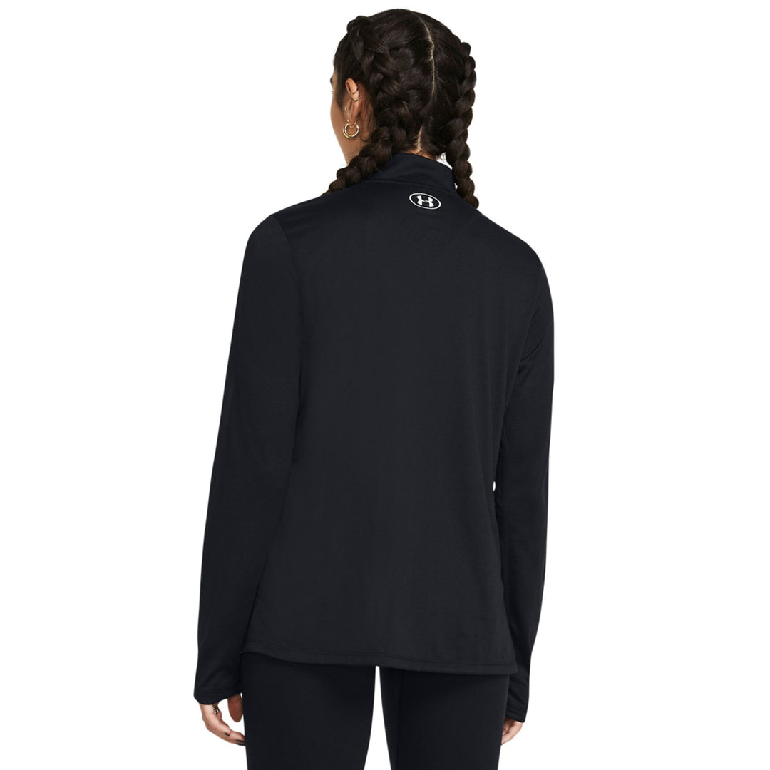 Under Armour Tech 1/2 Zip- Solid - black
