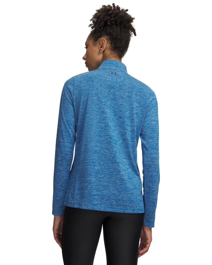 Under Armour Tech 1/2 Zip- Twist - aegean blue