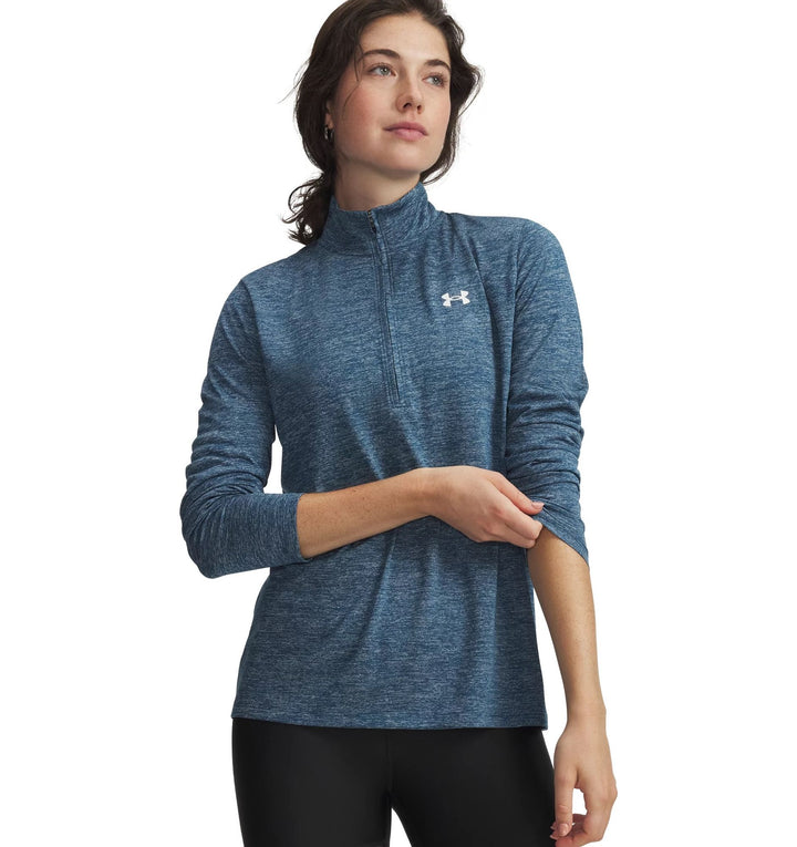 Under Armour  TECH 1/2 ZIP- TWIST - WHAM BLUE