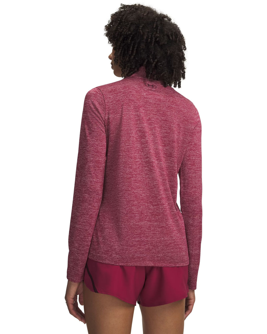 Under Armour Tech 1/2 Zip- Twist - claret