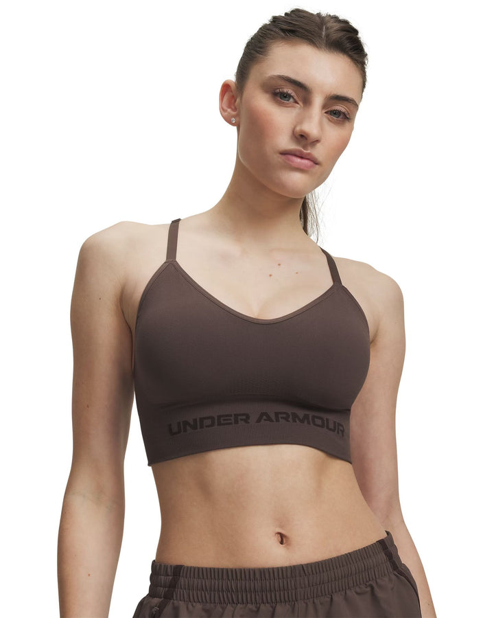 Under Armour Vanish Seamless Low Bra - peppercorn