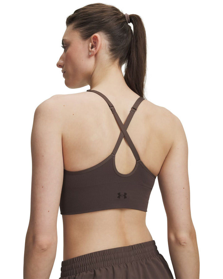 Under Armour Vanish Seamless Low Bra - peppercorn