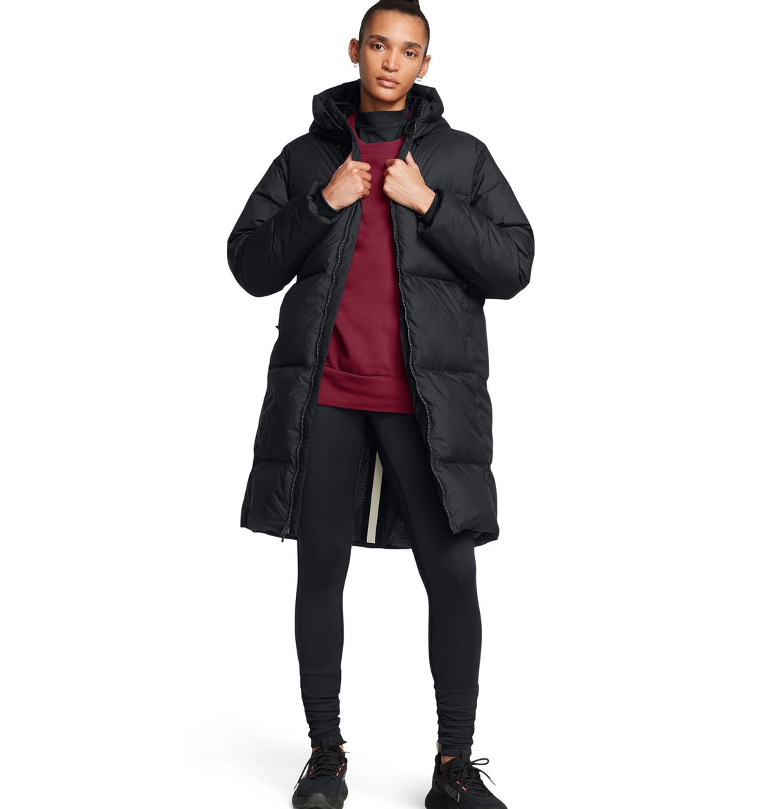 Under Armour Limitless Down Puffer Parka - black