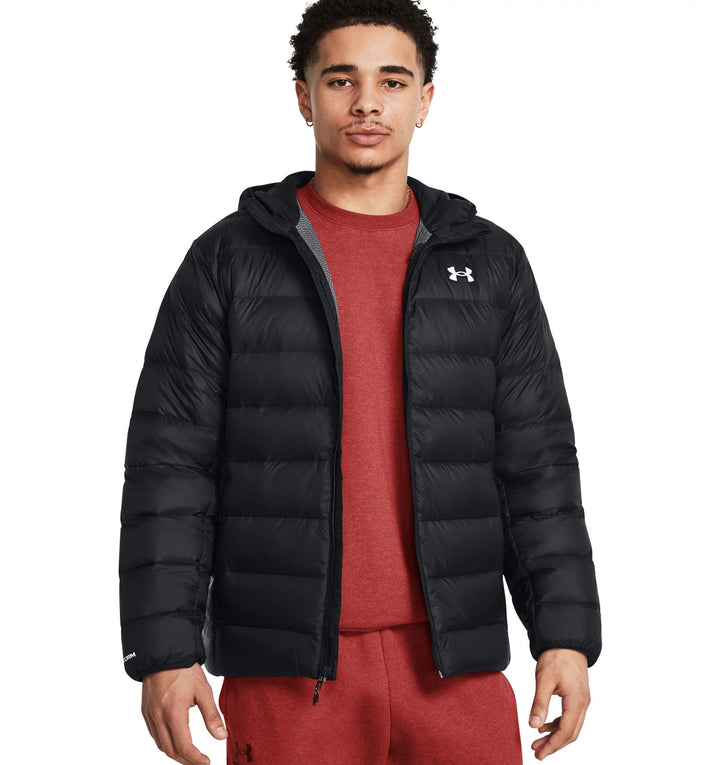 Under Armour Legend Down Hooded Jacket - black