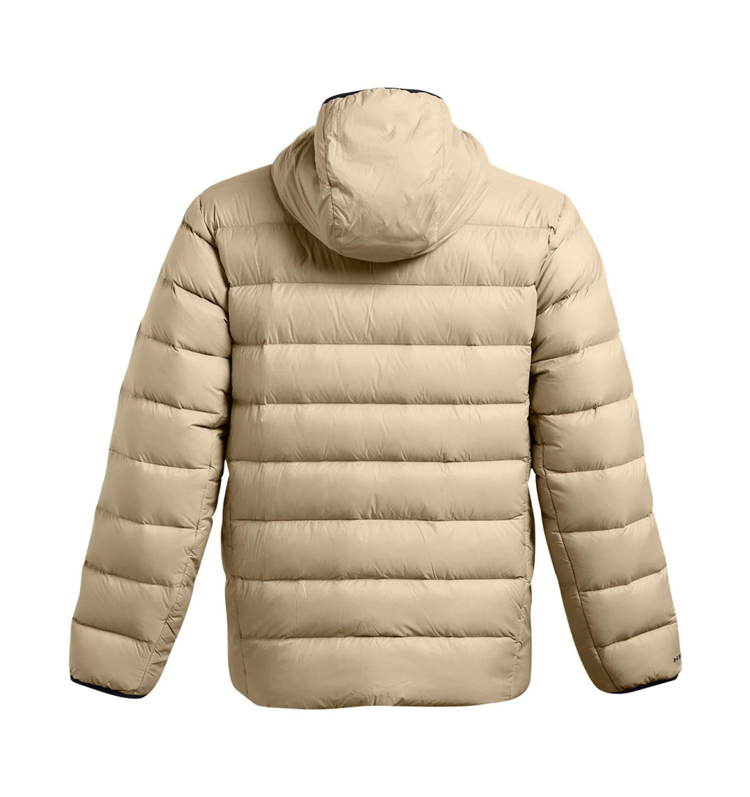 Under Armour Legend Down Hooded Jacket - city khaki
