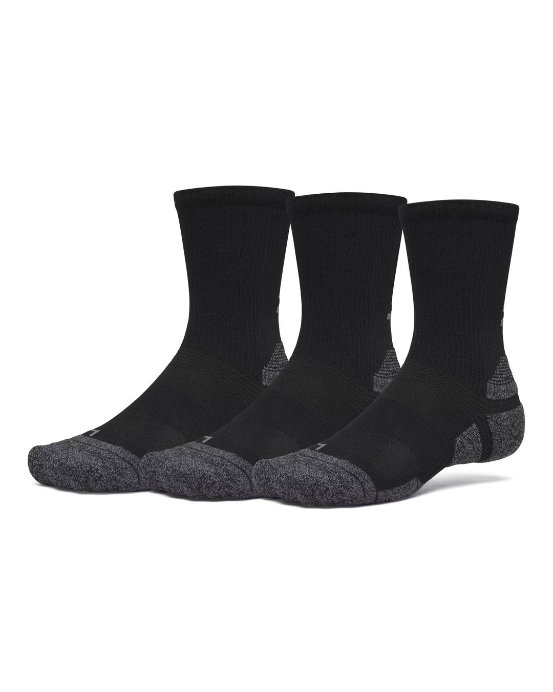 Under Armour Ua Perf Tech Pro 3Pk Crew - ultimate black