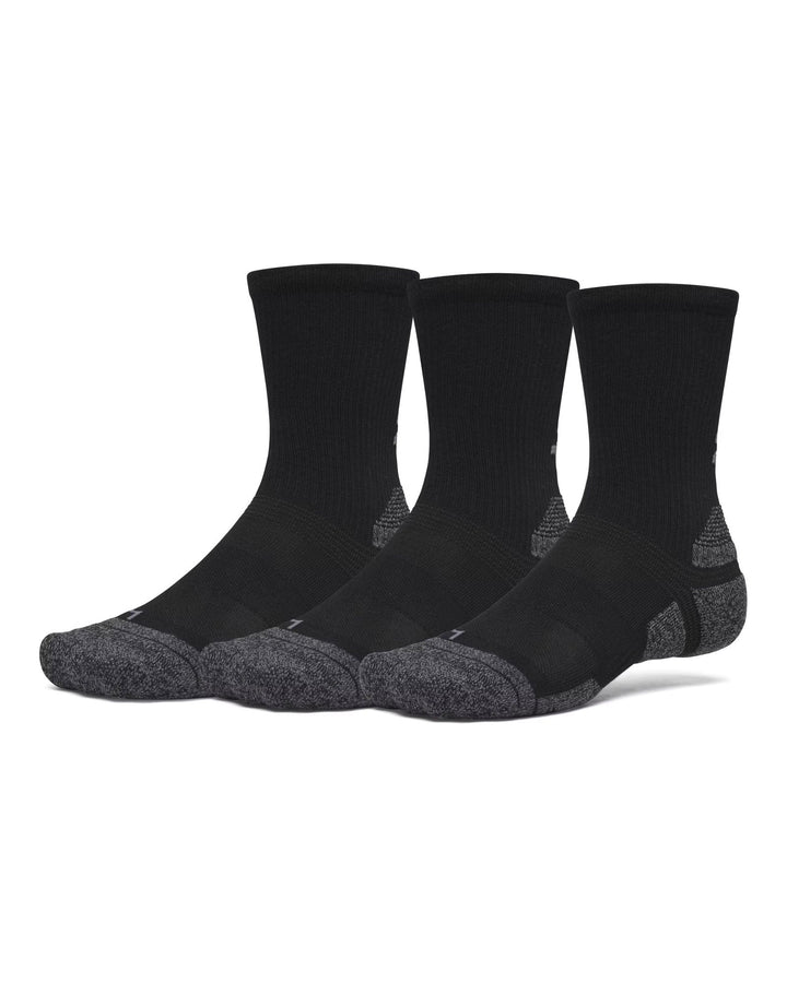 Under Armour Ua Perf Tech Pro 3Pk Crew - ultimate black