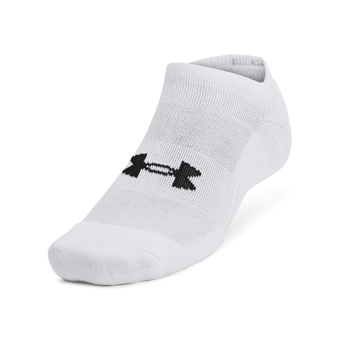 Under Armour Unisex Ua Tc 3Pk No Show - white