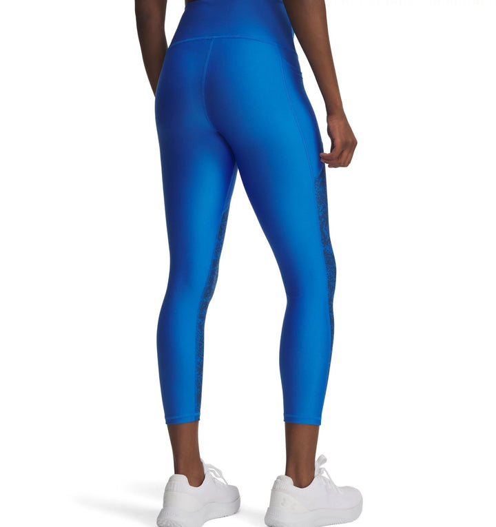 Under Armour Tech Print Panel Ankle Leg - blue atlantis