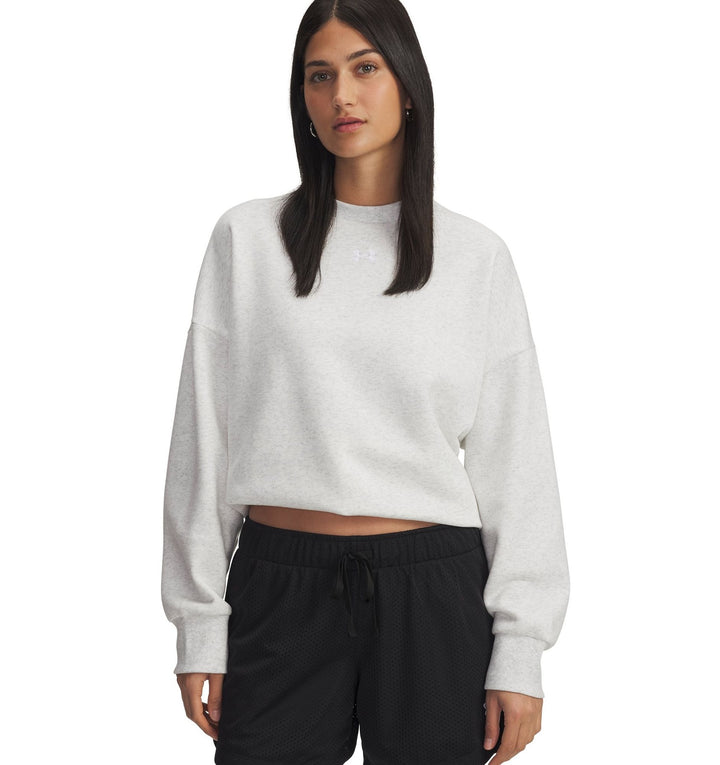 Under Armour Ua Rival Fleece Os Crew - distant gray