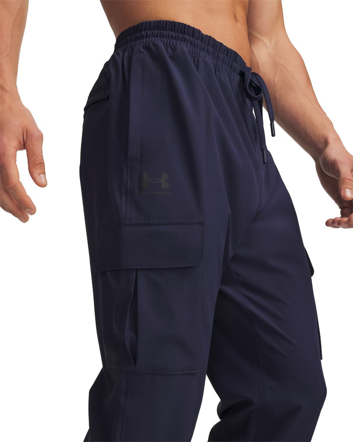 Under Armour Ua Vibe Woven Cargo Pants - midnight navy