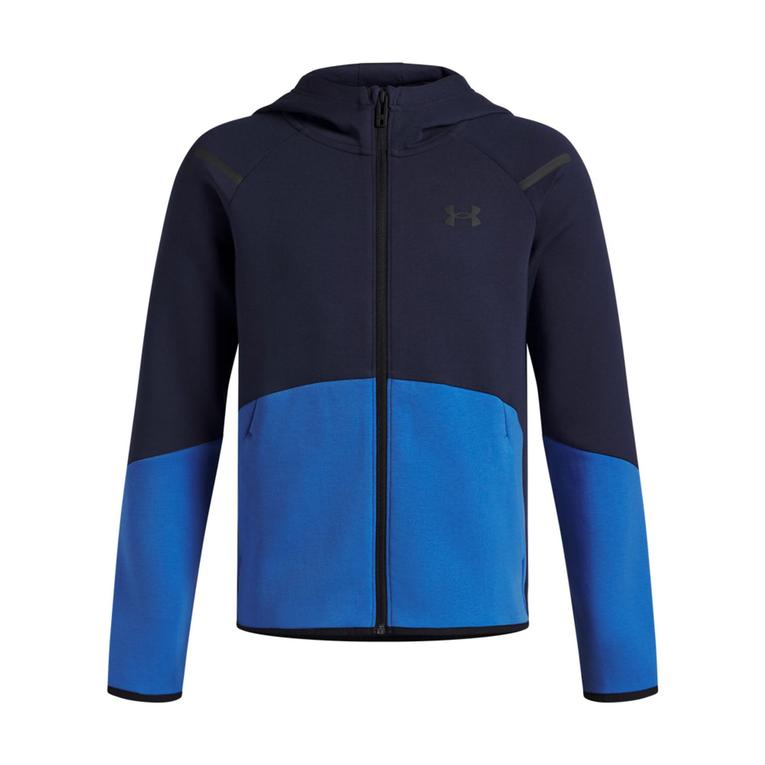 Under Armour Ua B Unstoppable Flc Fz - washed navy