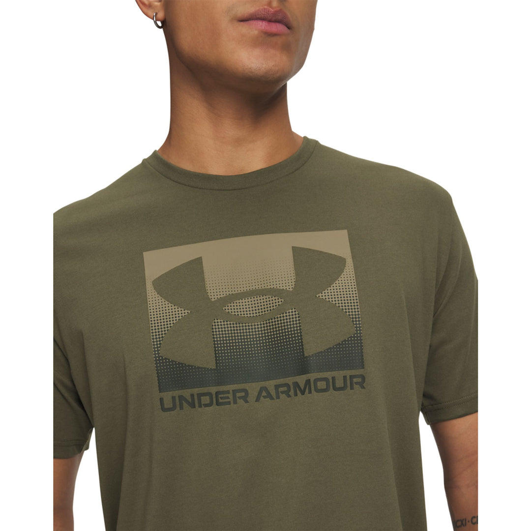 Under Armour  UA M BOXED SPORTS UPDATED SS - MARINE OD GREEN