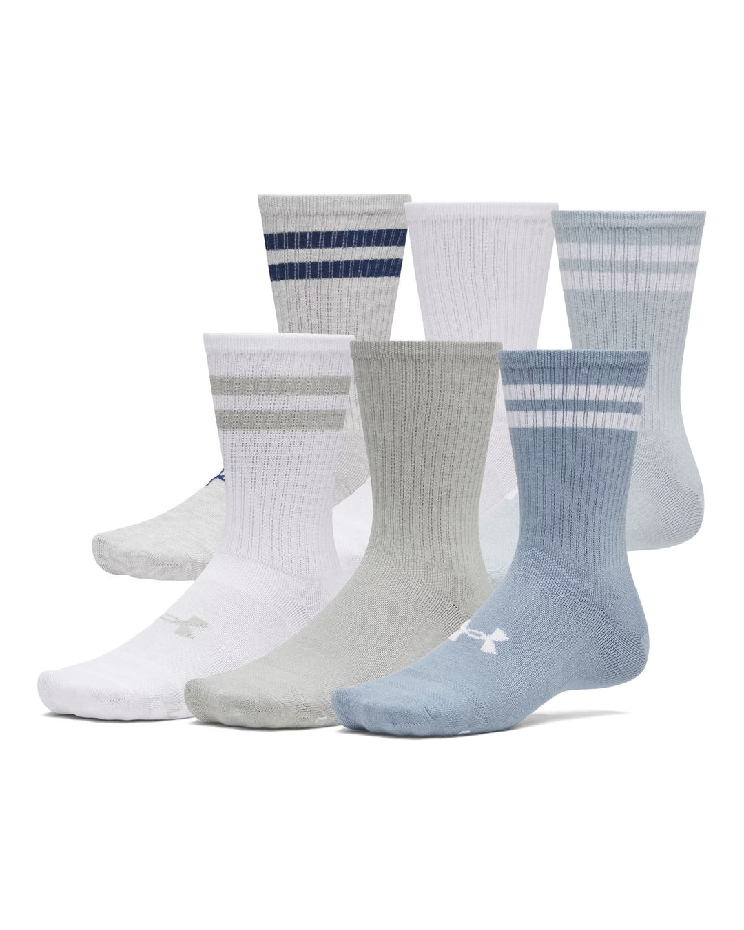 Under Armour Ua Essential 6Pk Crew - blue fog
