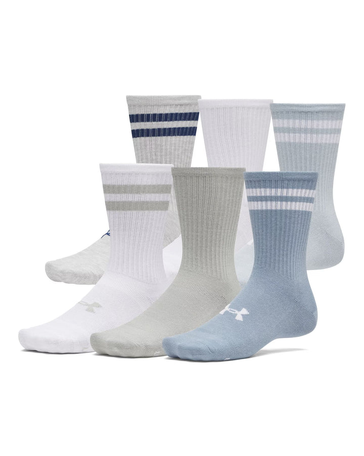 Under Armour Ua Essential 6Pk Crew - blue fog