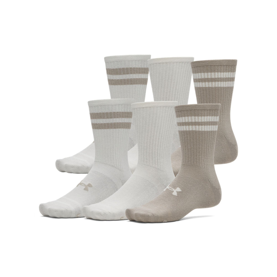 Under Armour Ua Essential 6Pk Crew - timberwolf taupe