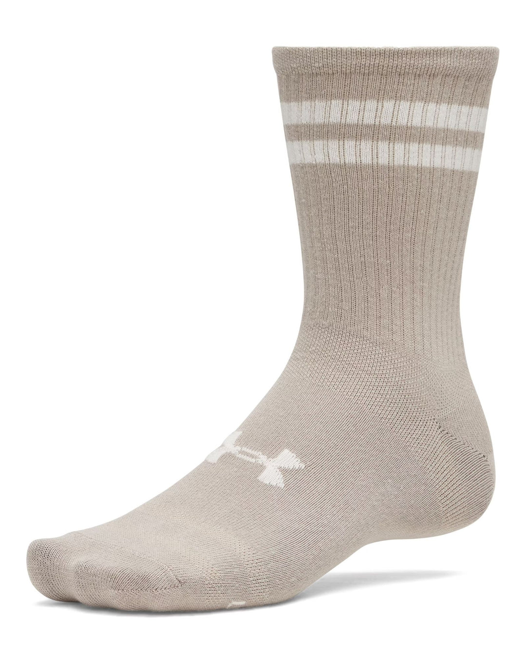 Under Armour Ua Essential 6Pk Crew - timberwolf taupe
