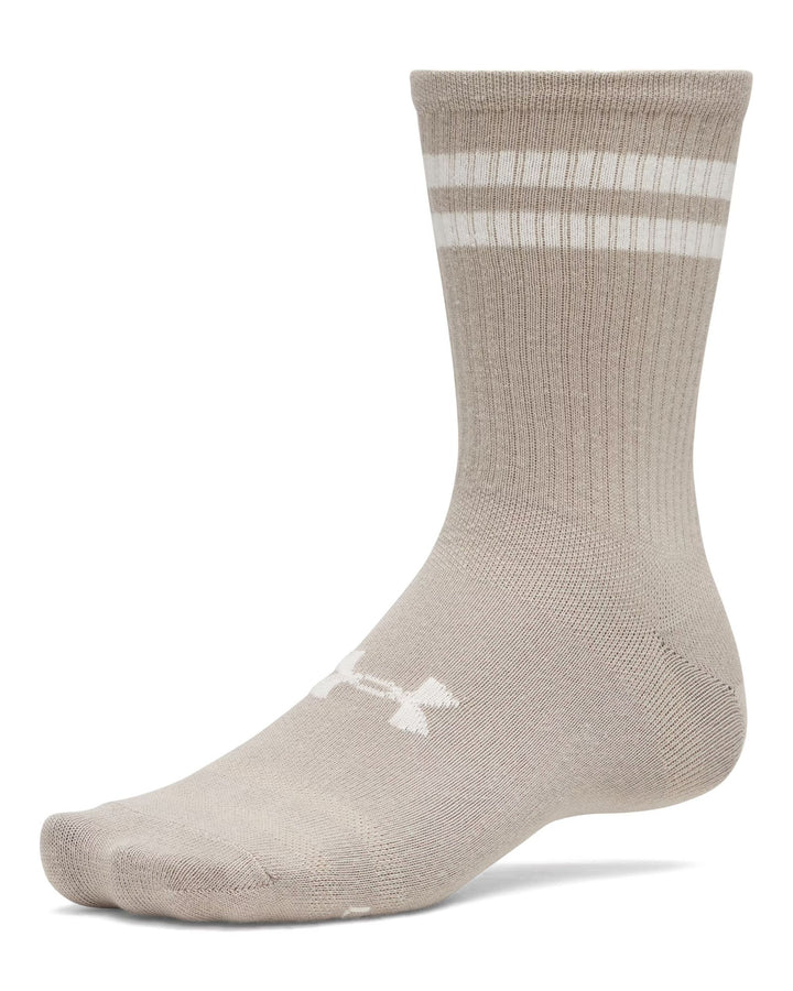 Under Armour Ua Essential 6Pk Crew - timberwolf taupe