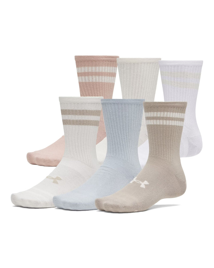 Under Armour Ua Essential 6Pk Crew - timberwolf taupe