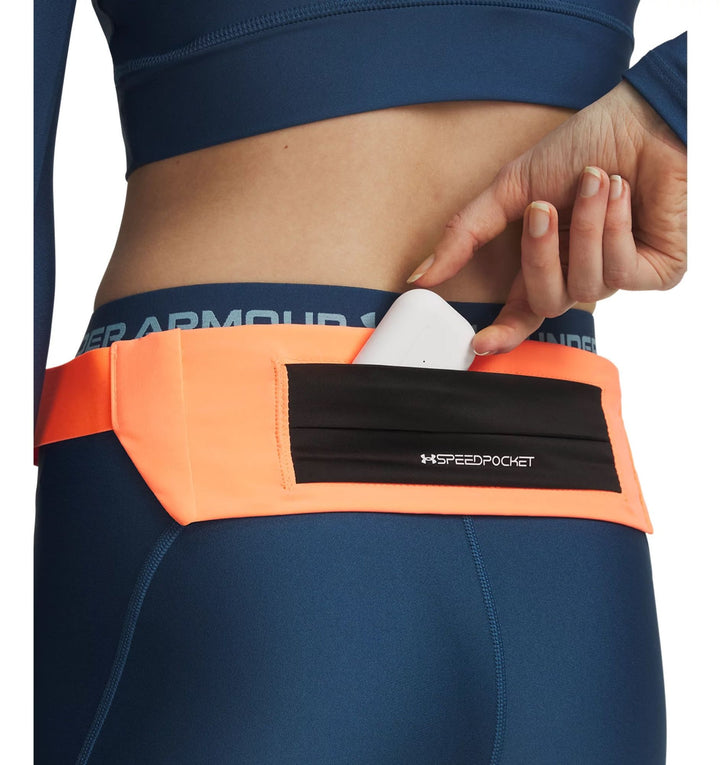 Under Armour Ua Velociti Run Belt - electric tangerine