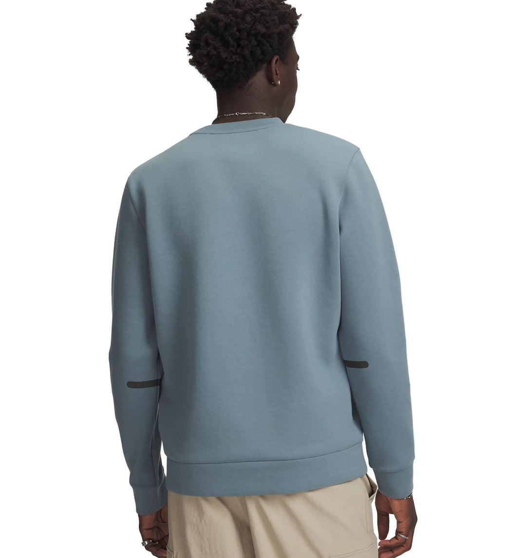 Under Armour Ua Unstoppable Flc Crew Eu - jasper blue