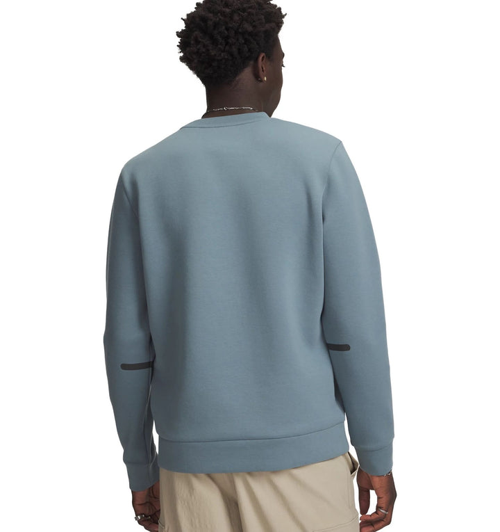 Under Armour Ua Unstoppable Flc Crew Eu - jasper blue